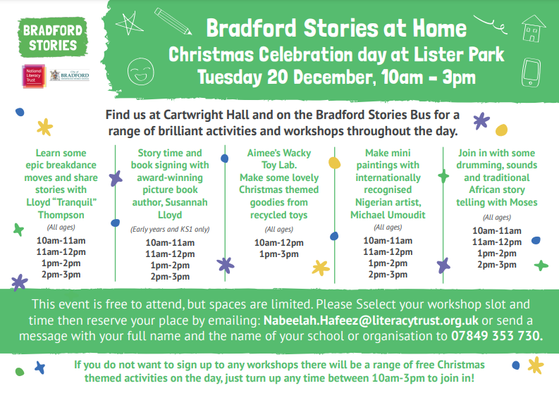Image of Bradford Stories at Home Christmas Celebrations