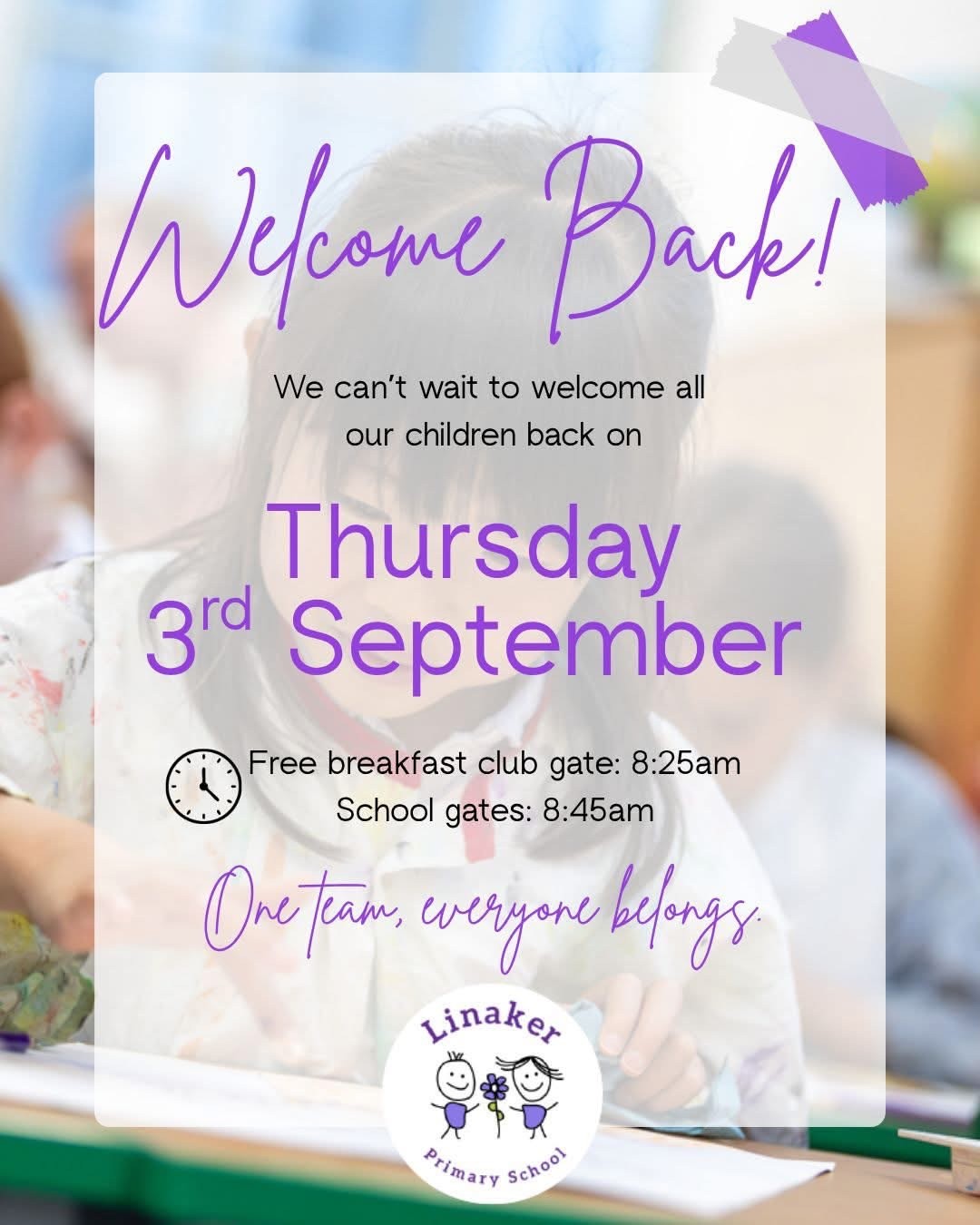 Image of Welcome Back!