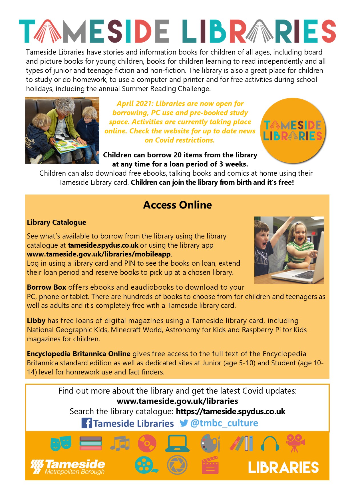 Image of Tameside Libraries Have Reopened