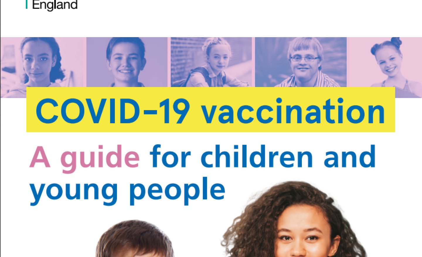 Image of Information on covid vaccination for children ages 12-15