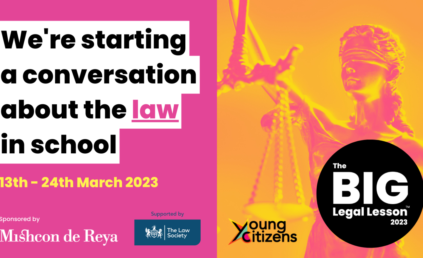 Image of The Big Legal Lesson at Little Ilford School, March 2023