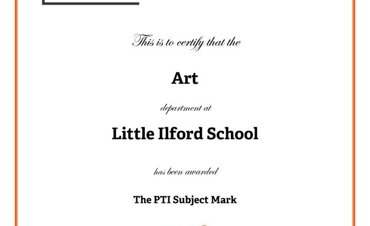 Image of PTI Subject Mark 2026 - Art 