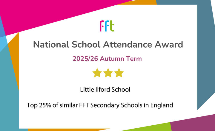 Image of FFT National School Attendance Award 