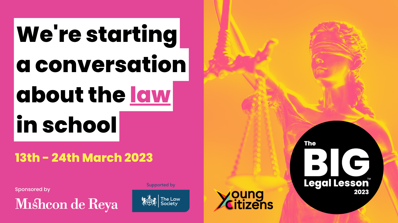 Image of The Big Legal Lesson at Little Ilford School, March 2023