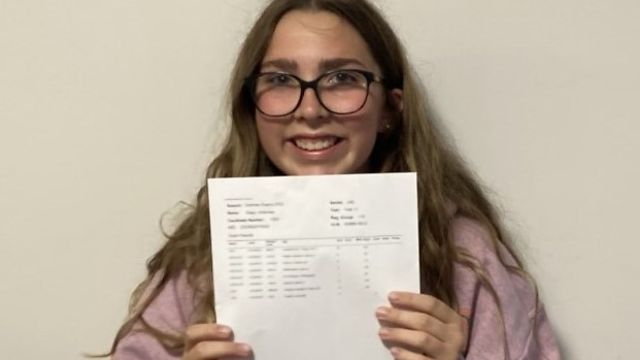 Image of Principal 'incredibly proud' with school's first GCSE results