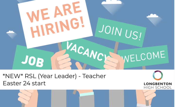 Image of Work with us - job opportunity