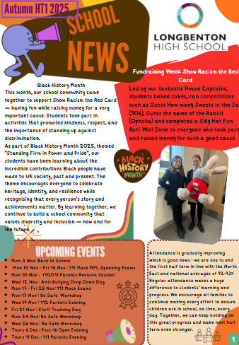 Image of HT1 October Newsletter