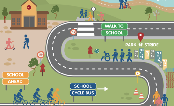 Image of Safe travel to school - September 2020