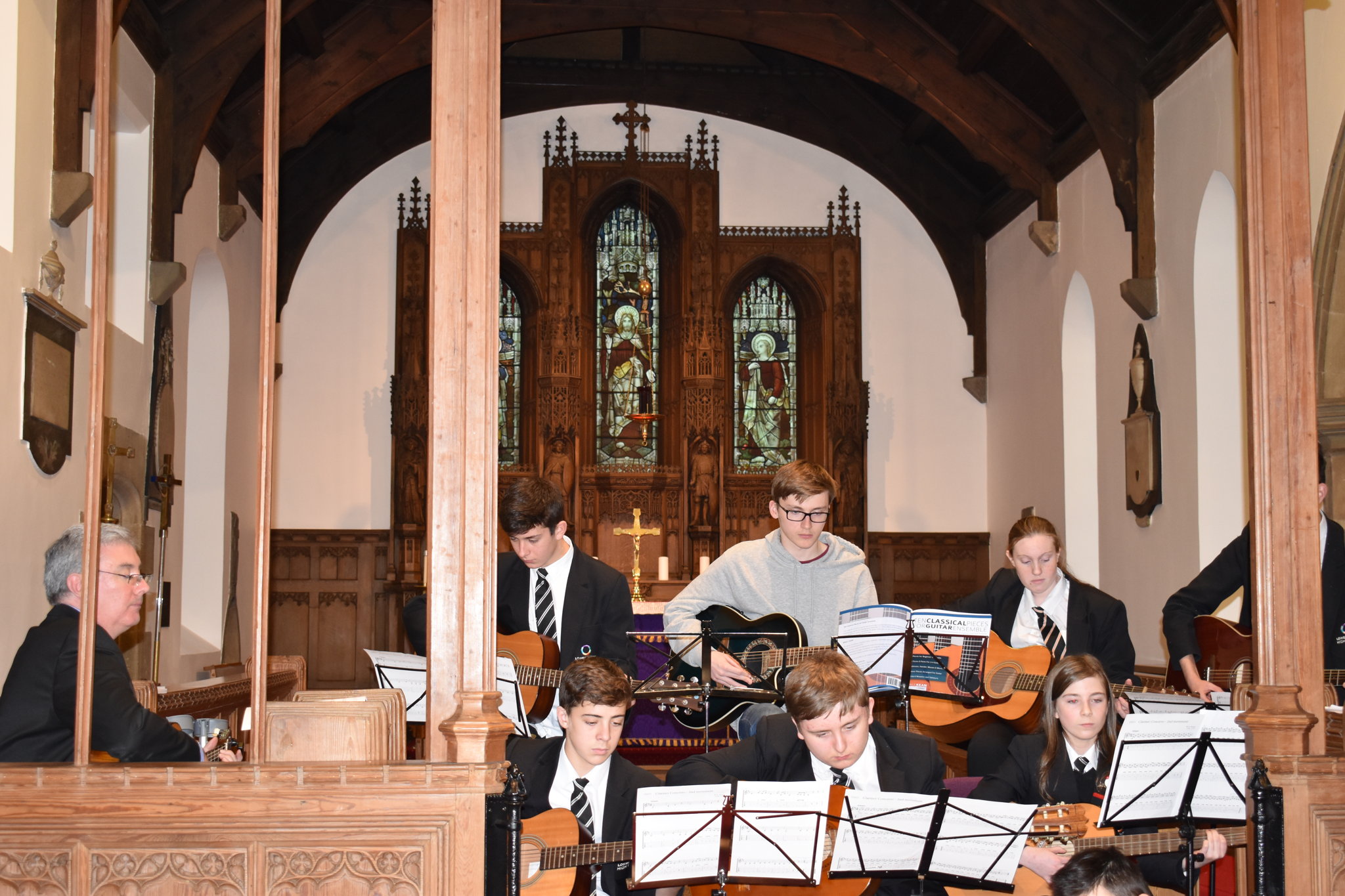 Image of Eighty students celebrate the coming of Christmas at annual Carol Service 