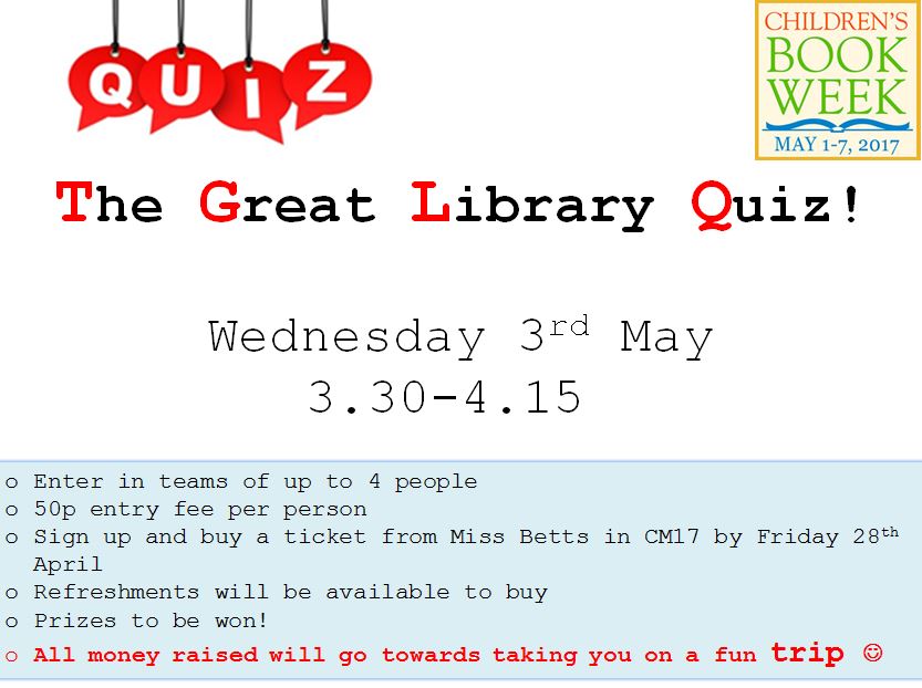 Image of The Great Library Quiz!