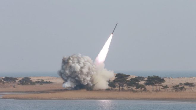 Image of North Korea missile launches intensify