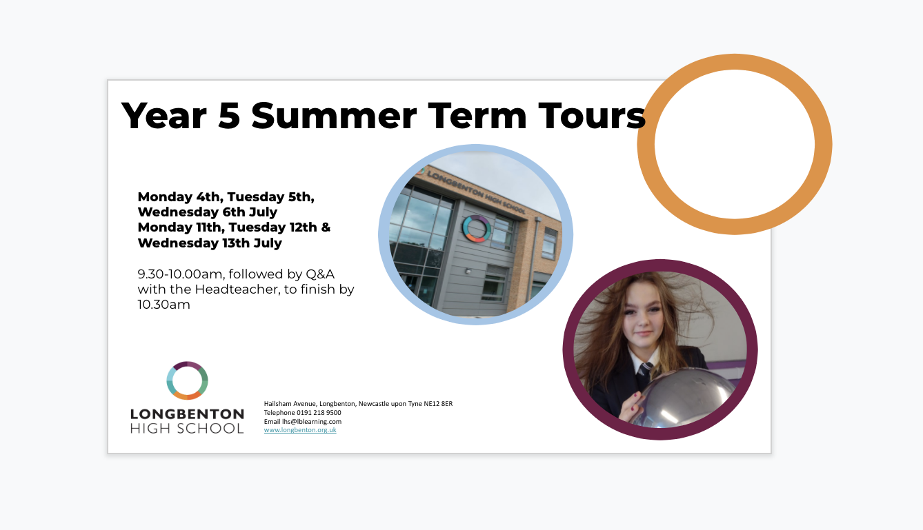 Image of Year 5 Summer Term Tours