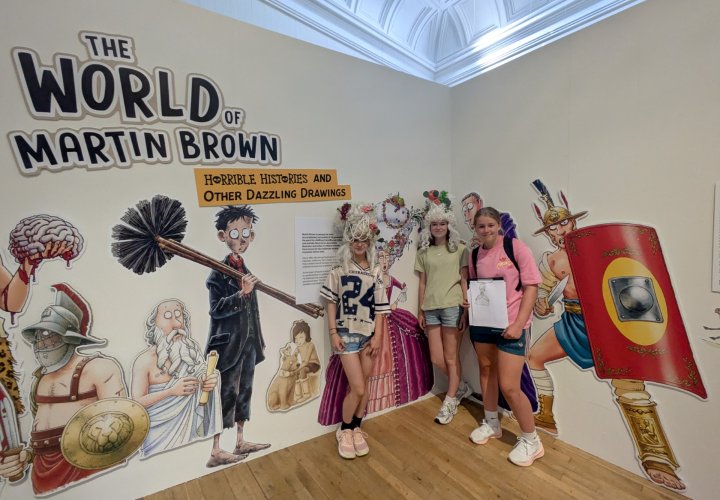 Image of Year 8 Harris Museum Visit