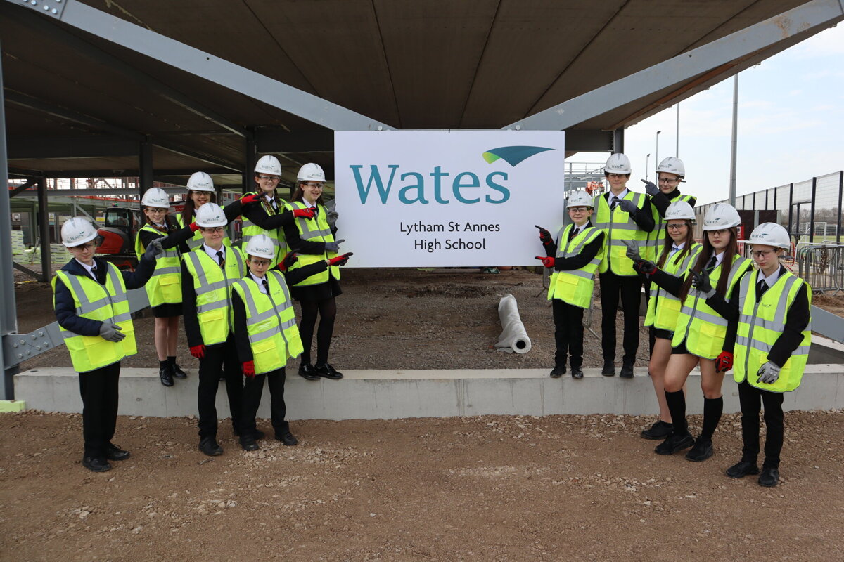 Image of Steel Beam Signing Ceremony