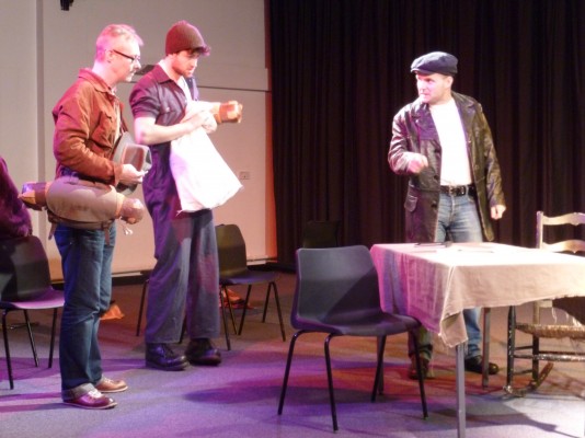 Image of Y10 GCSE Students Were Treated to a Production of OMAM