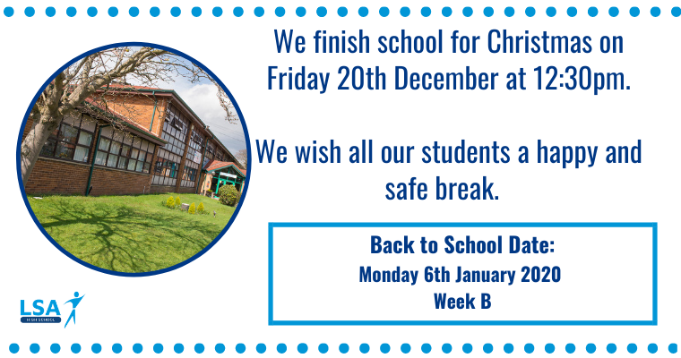 Image of School closes for Christmas
