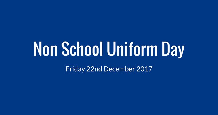 Image of Non School Uniform Day