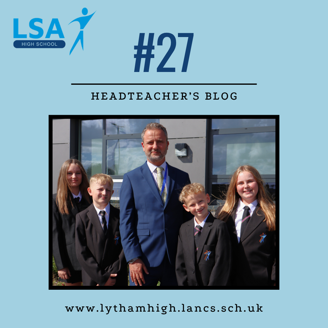 Image of Headteacher's Blog #27