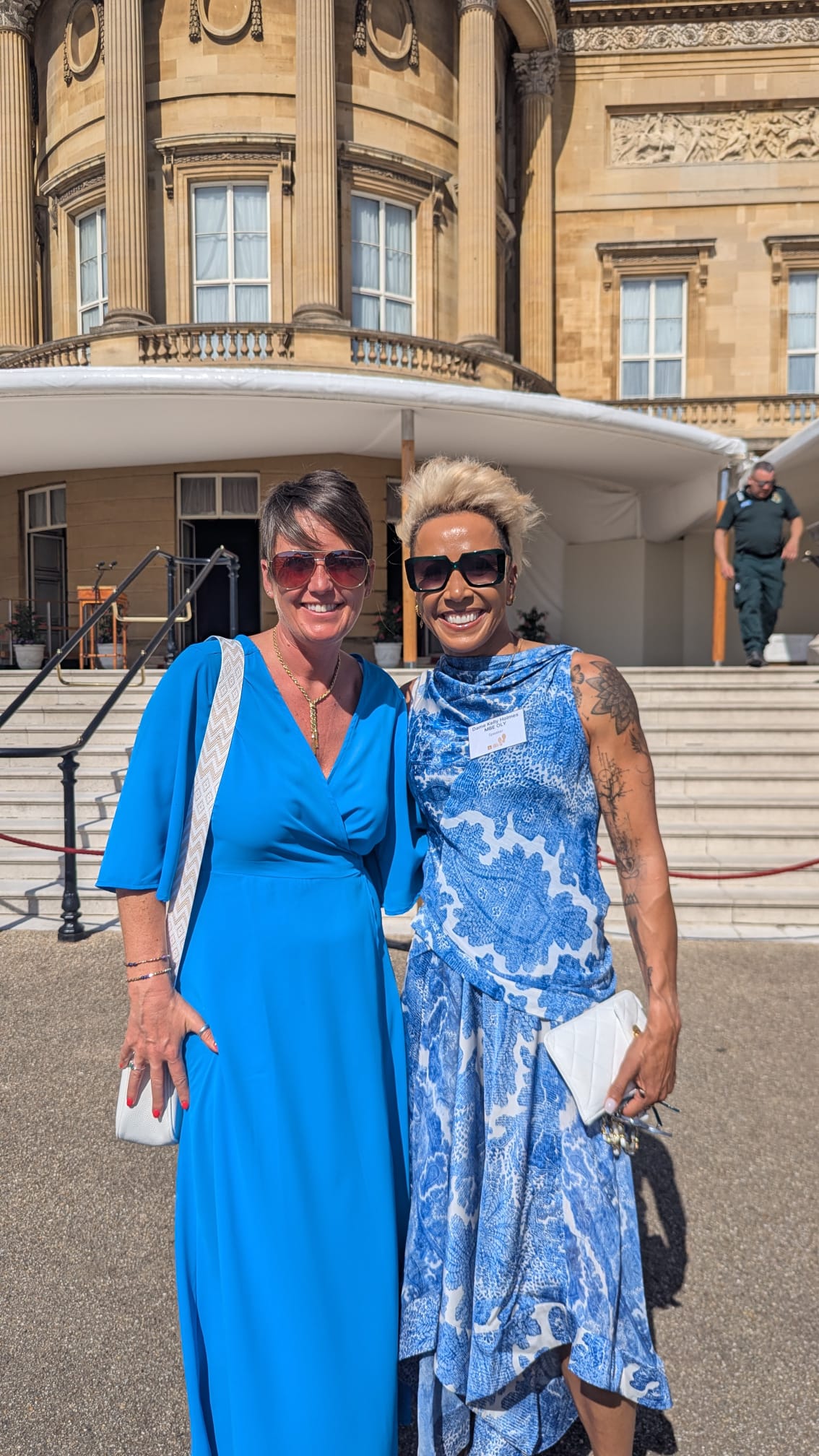 Image of Miss Gibbons Recognised at Buckingham Palace for Outstanding Contribution to DofE