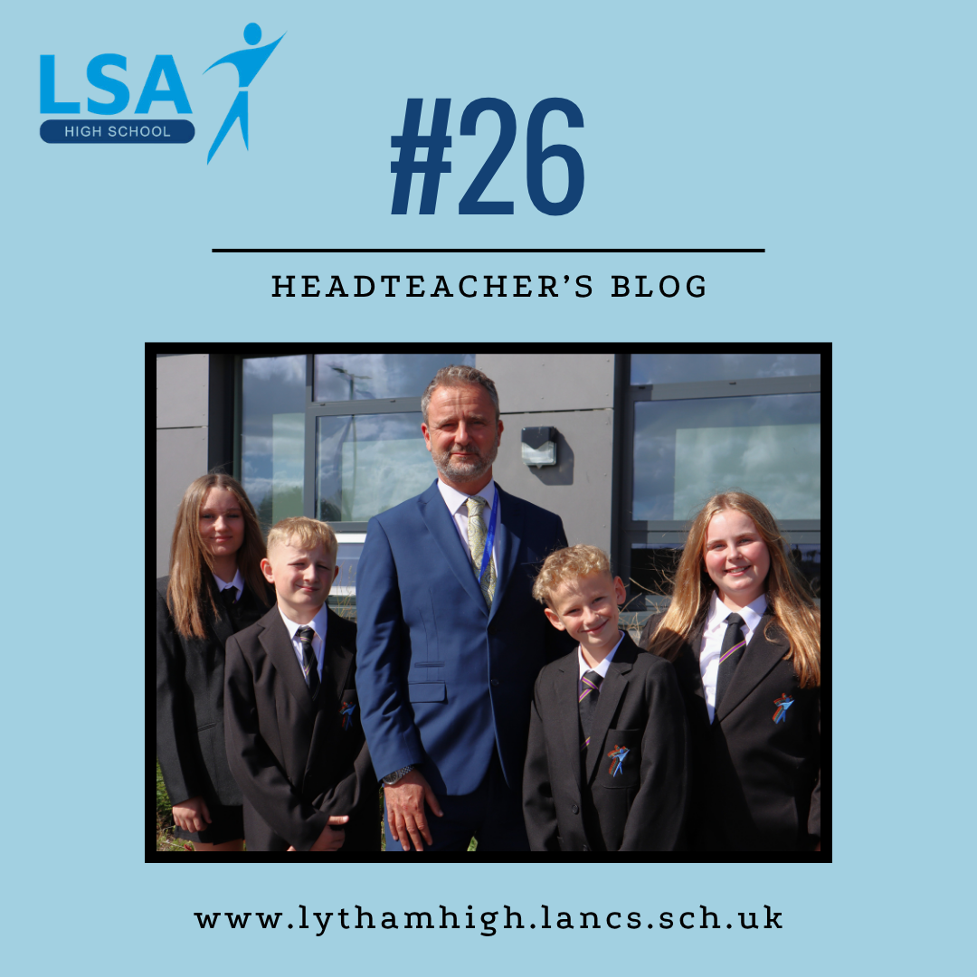 Image of Headteacher's Blog #26