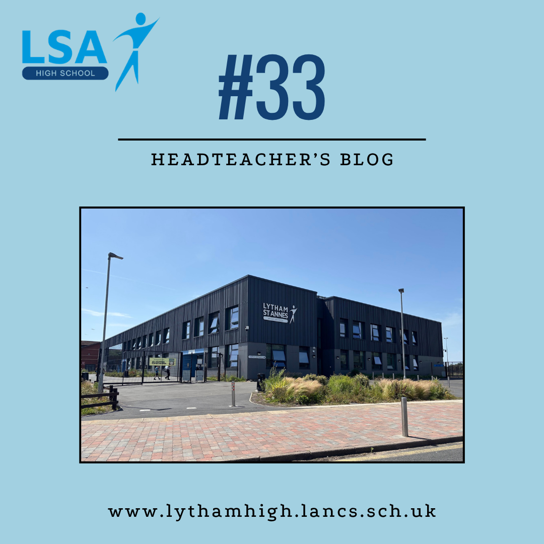 Image of Headteacher's Blog #33