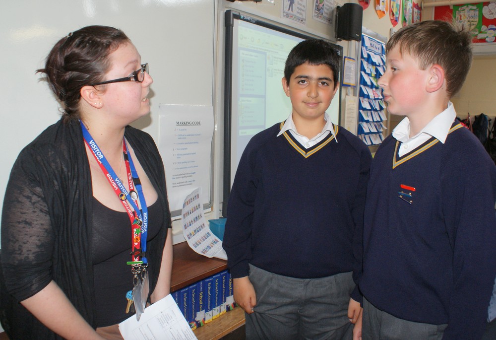 Image of Peer Mentors visit Primary Schools