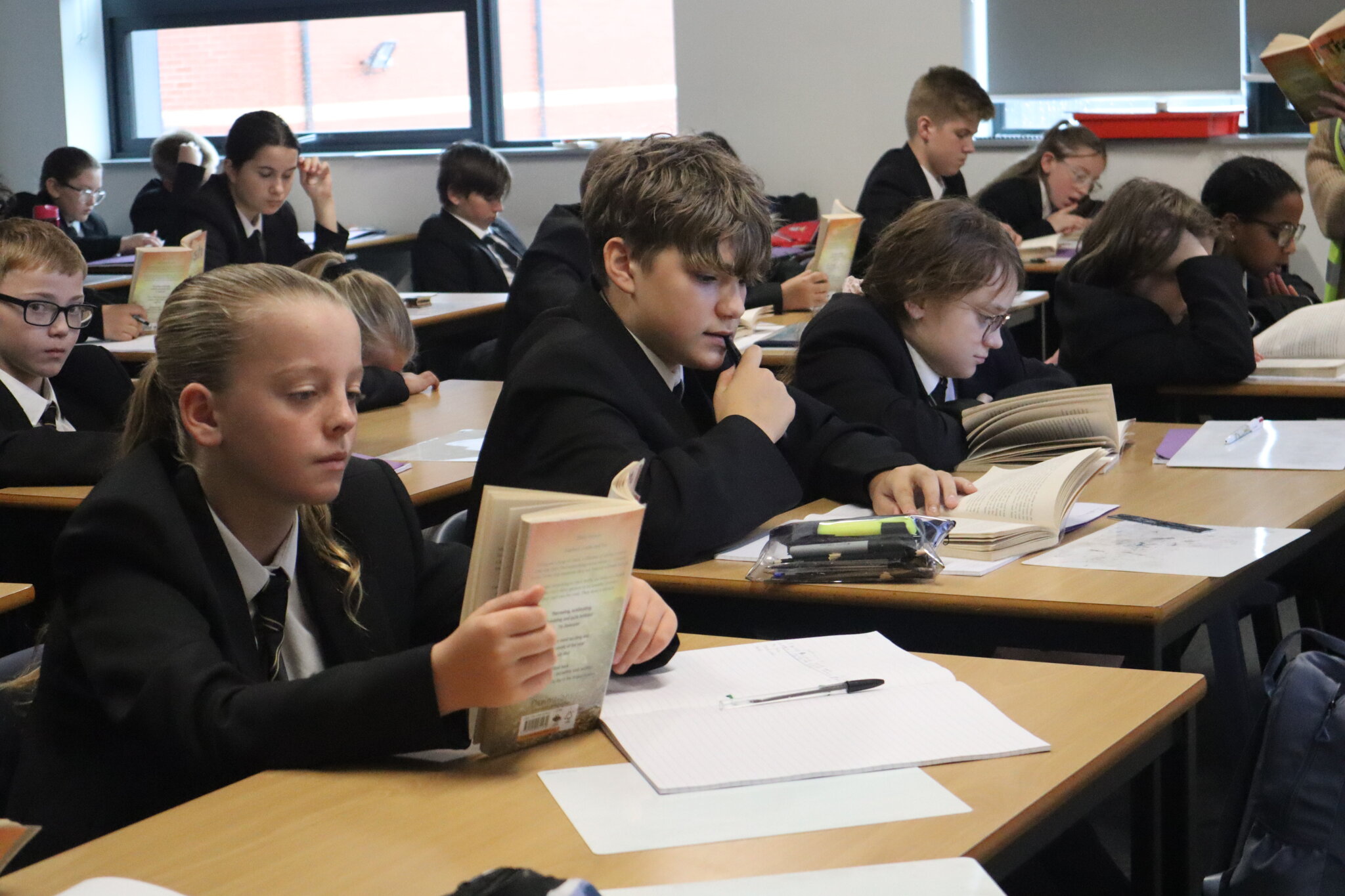 Image of Form Time Reading Gets Underway