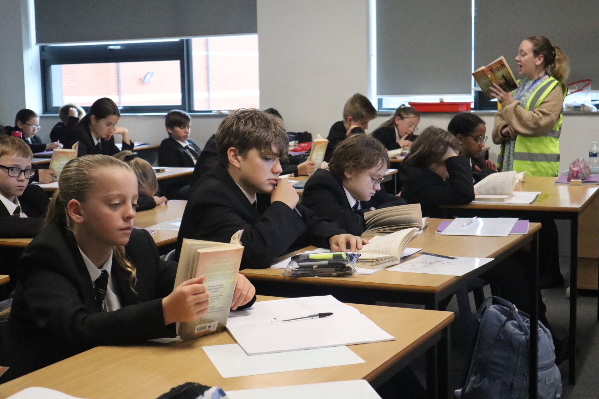 Image of Year 7 Dive Into Their First English Lessons