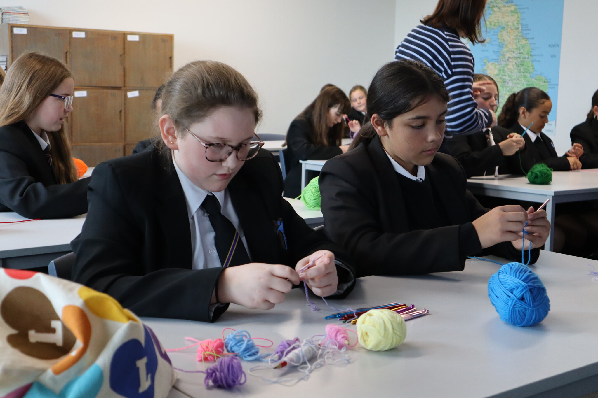Image of More Than Grades Monday: Crochet Club Success