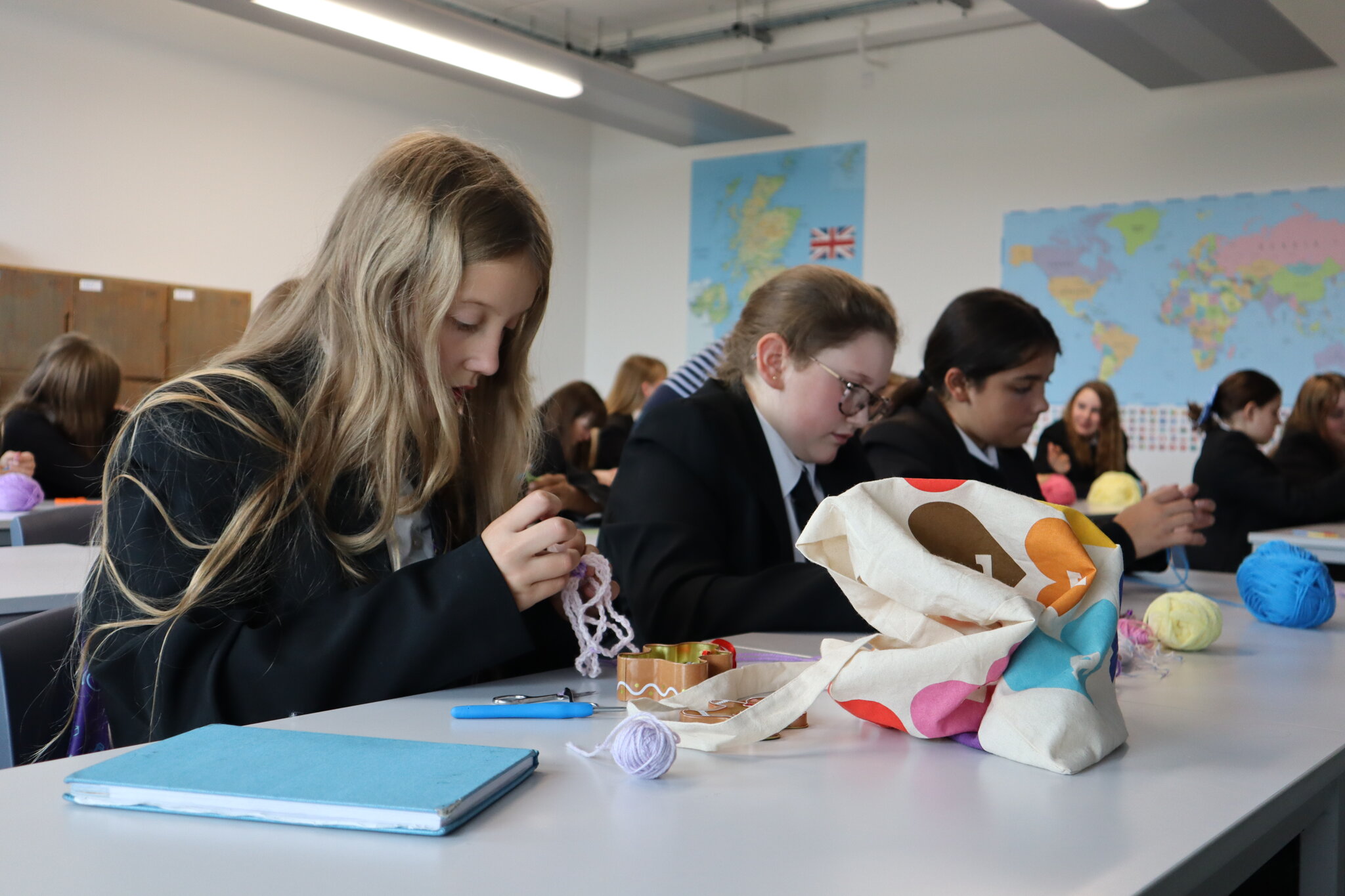 Image of Crochet Club Proves a Huge Hit at LSA