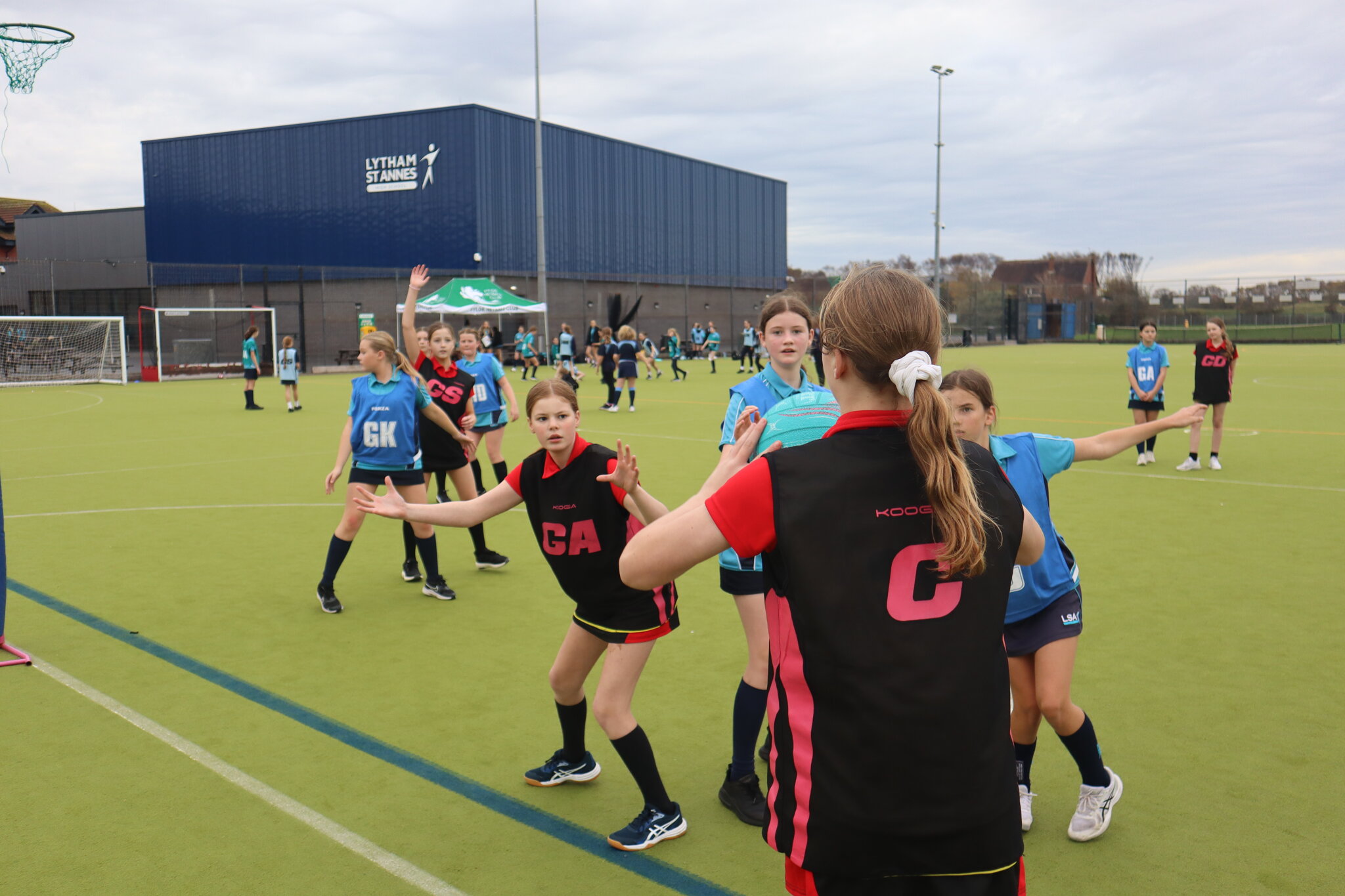 Image of Year 7 Wyre and Fylde Netball Tournament