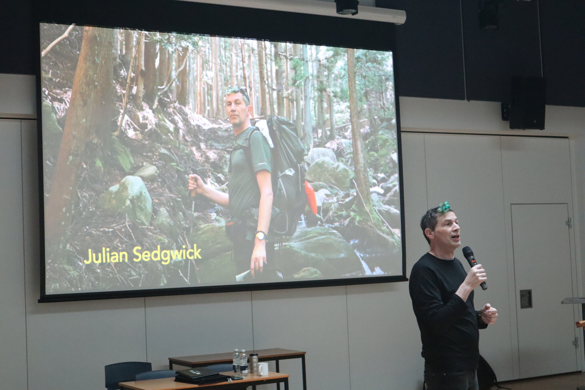 Image of Julian Sedgwick Inspires Students at LSA Lit Fest 2026