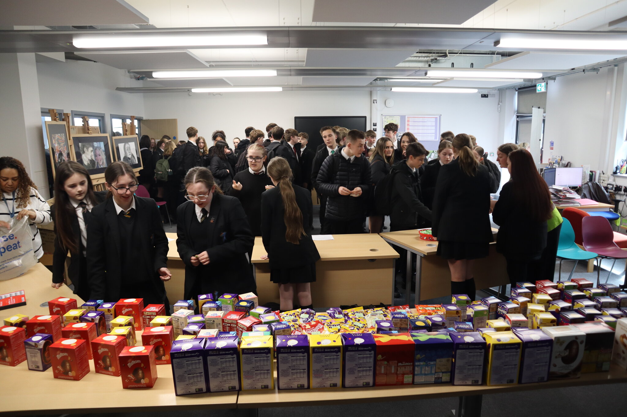 Image of Hermes House Hosts Successful Easter Tombola for Just Good Friends