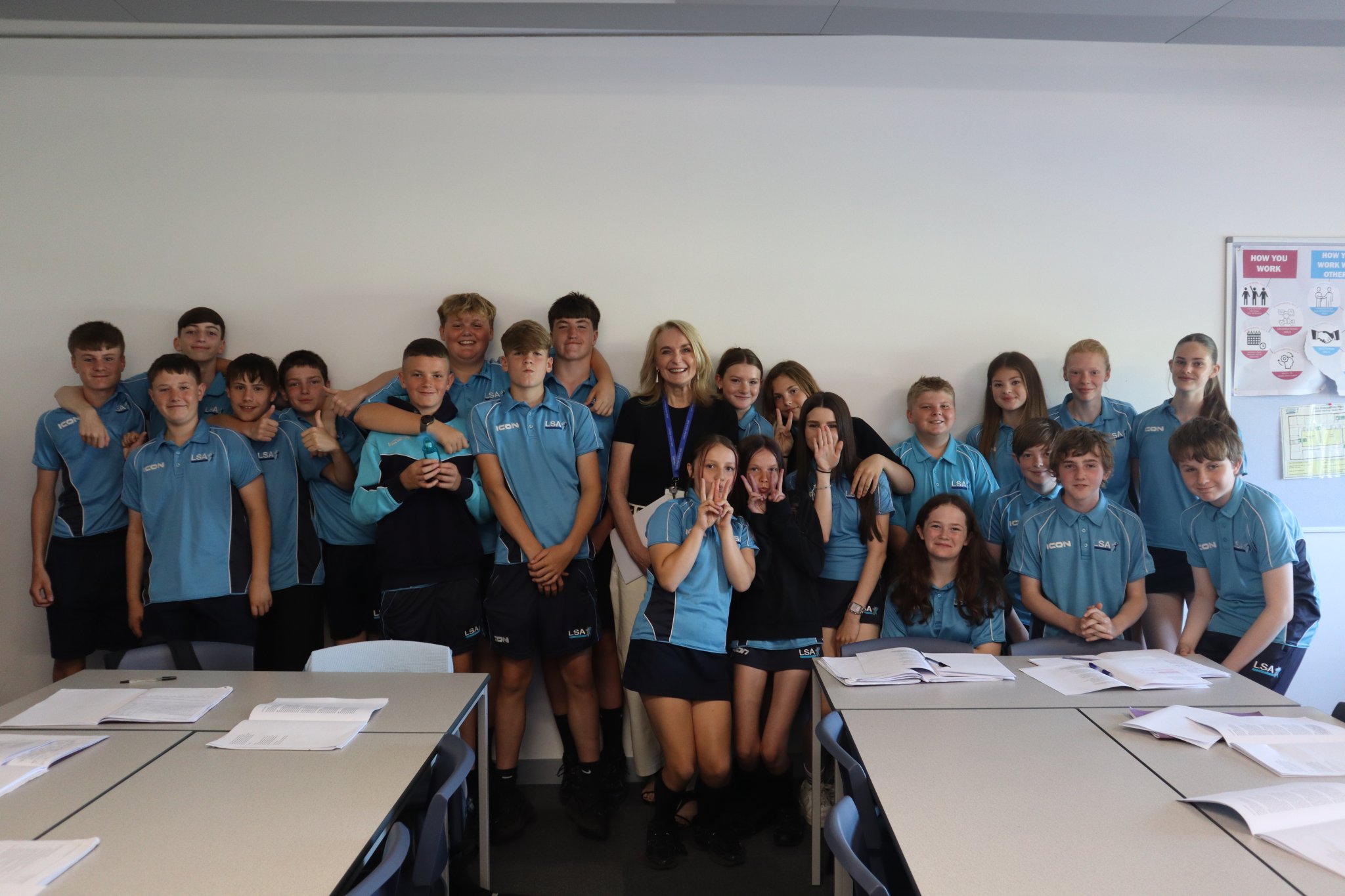 Image of Mrs Dearden Teaches Her Final Lesson After 33 Years at LSA