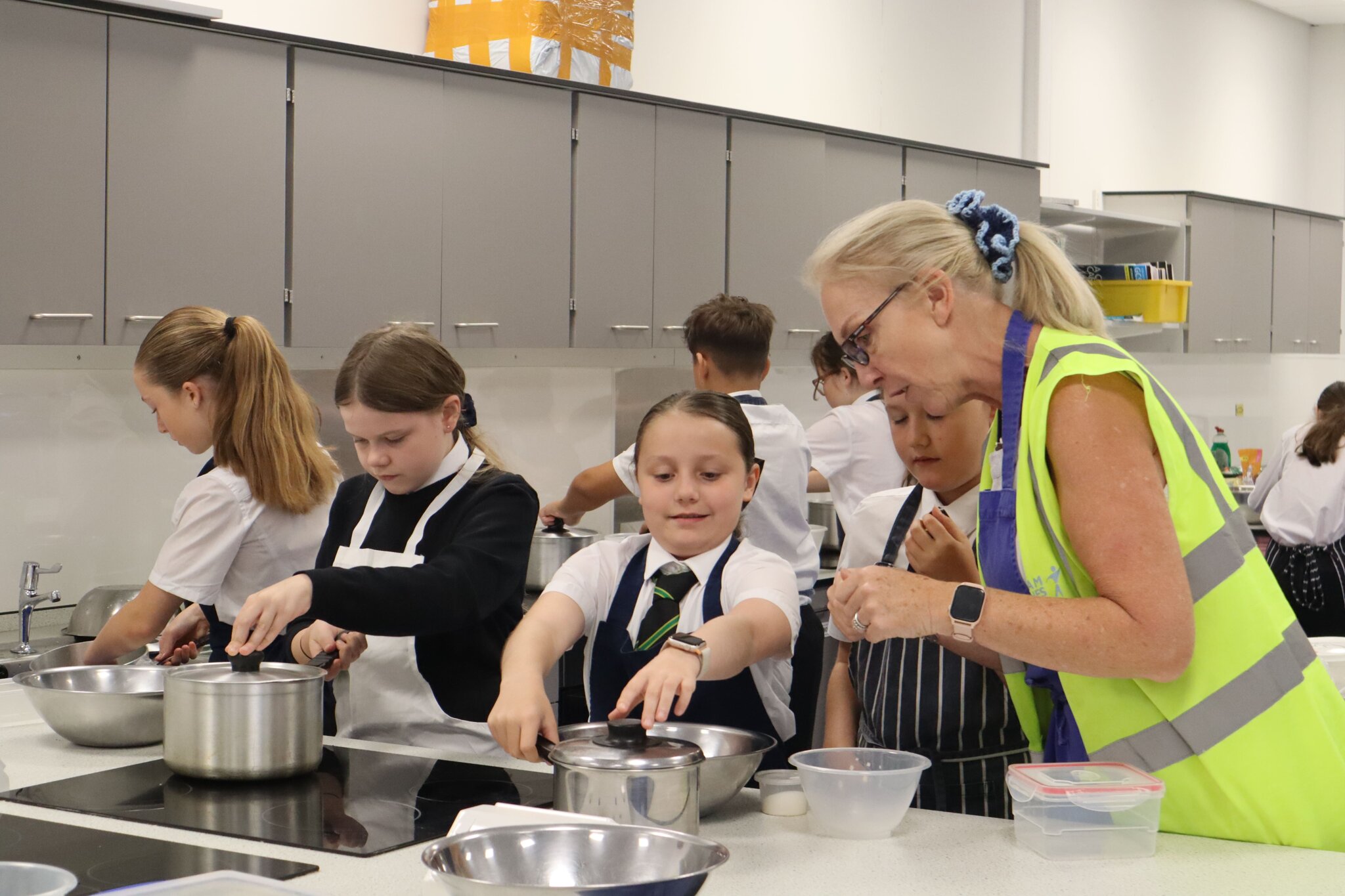 Image of Year 7's First Food Practical - Making Popcorn! 