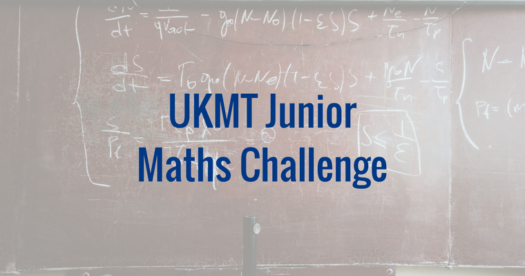 Image of UKMT Junior Maths Challenge