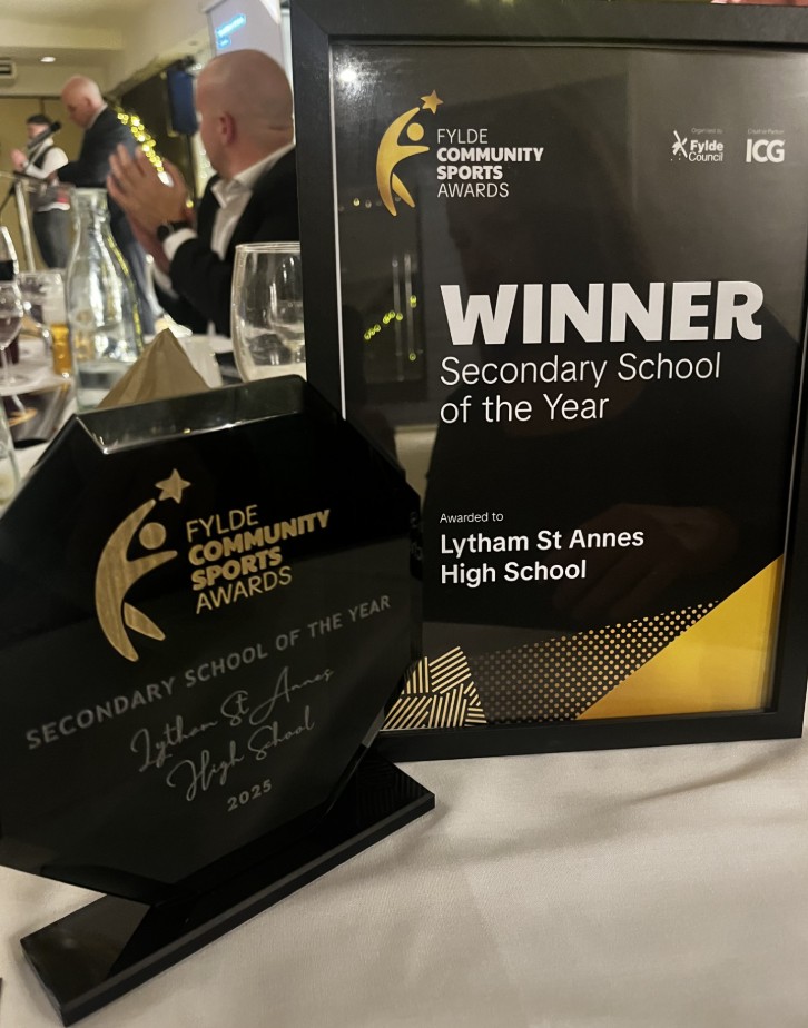 Image of LSA Wins Secondary School of the Year at the Fylde Community Sports Awards