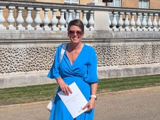 Image of Miss Gibbons Honoured at Buckingham Palace DofE Celebration