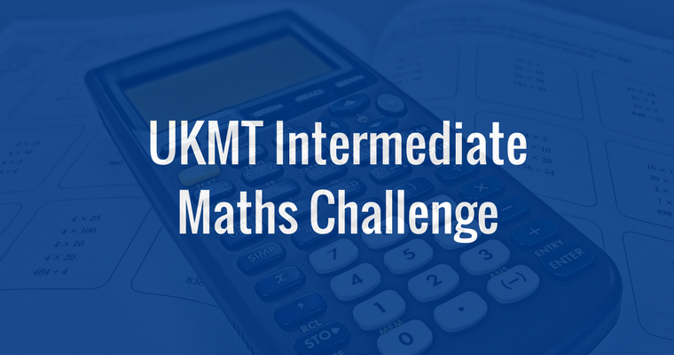 Image of UKMT Intermediate Maths Challenge