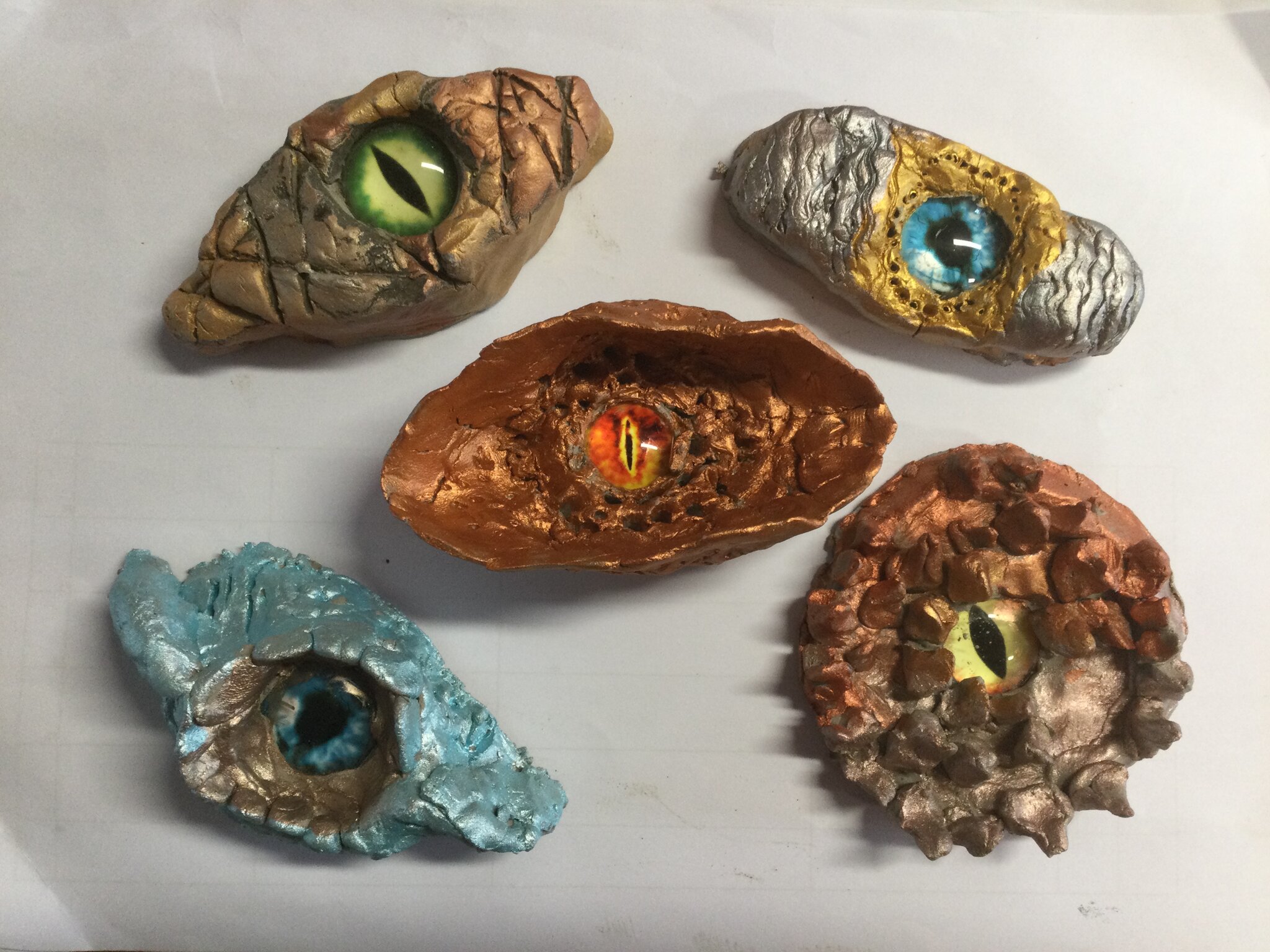 A small selection of our wonderful dragon eyes.
