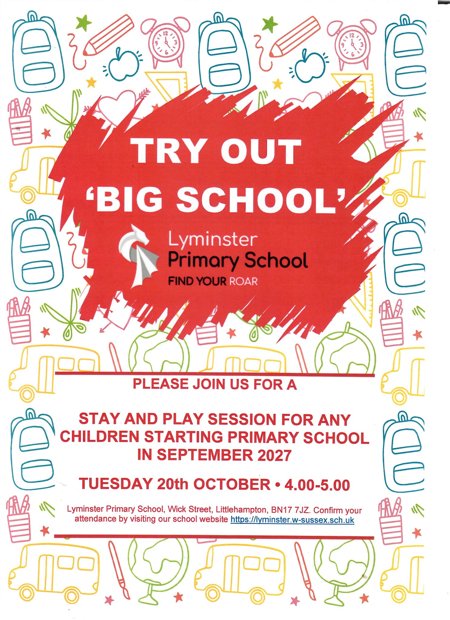 Image of Try Out Big School!