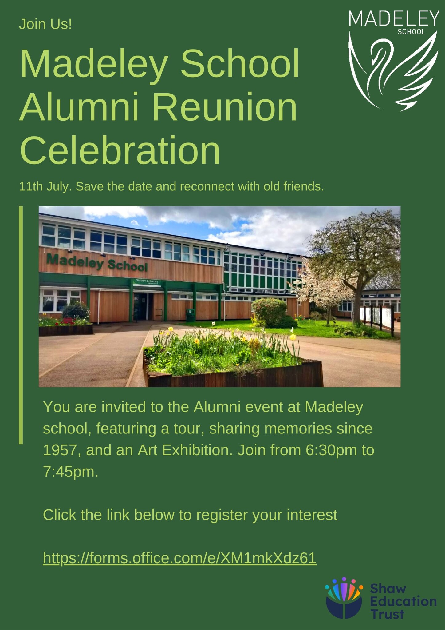 Image of Madeley School's Alumni Reunion Celebration