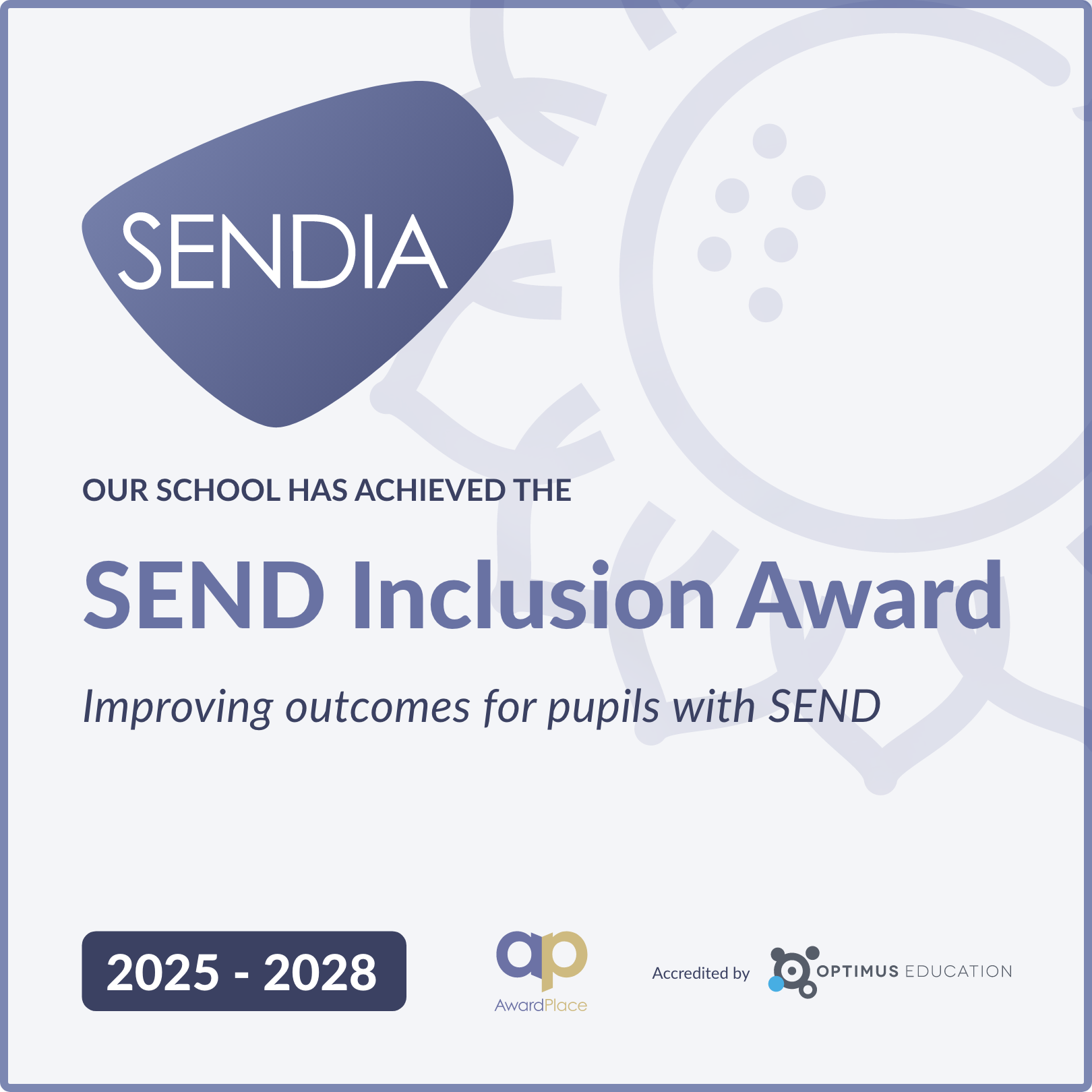 Image of SENDIA Award for Madeley School