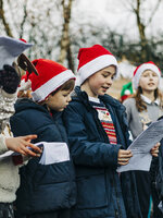 Carols by primary pupils