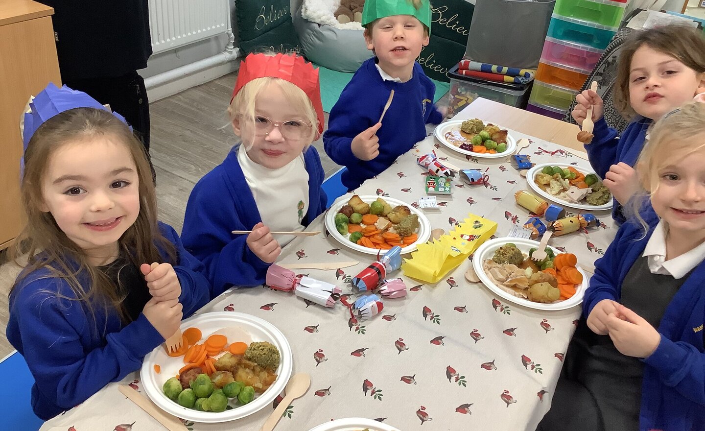 Image of Christmas lunch