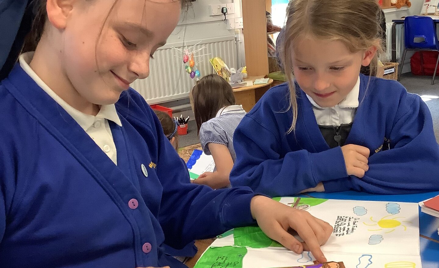 Image of Sharing our Easter pop-up books!