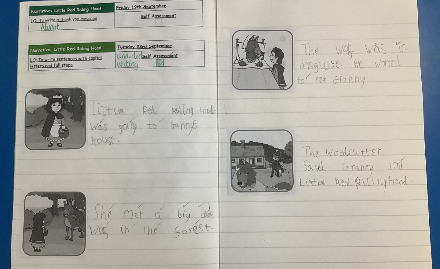 Image of Year 1 Little Red Riding Hood 