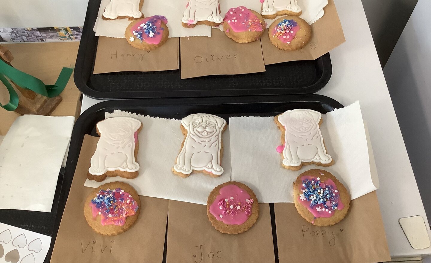 Image of Making biscuits