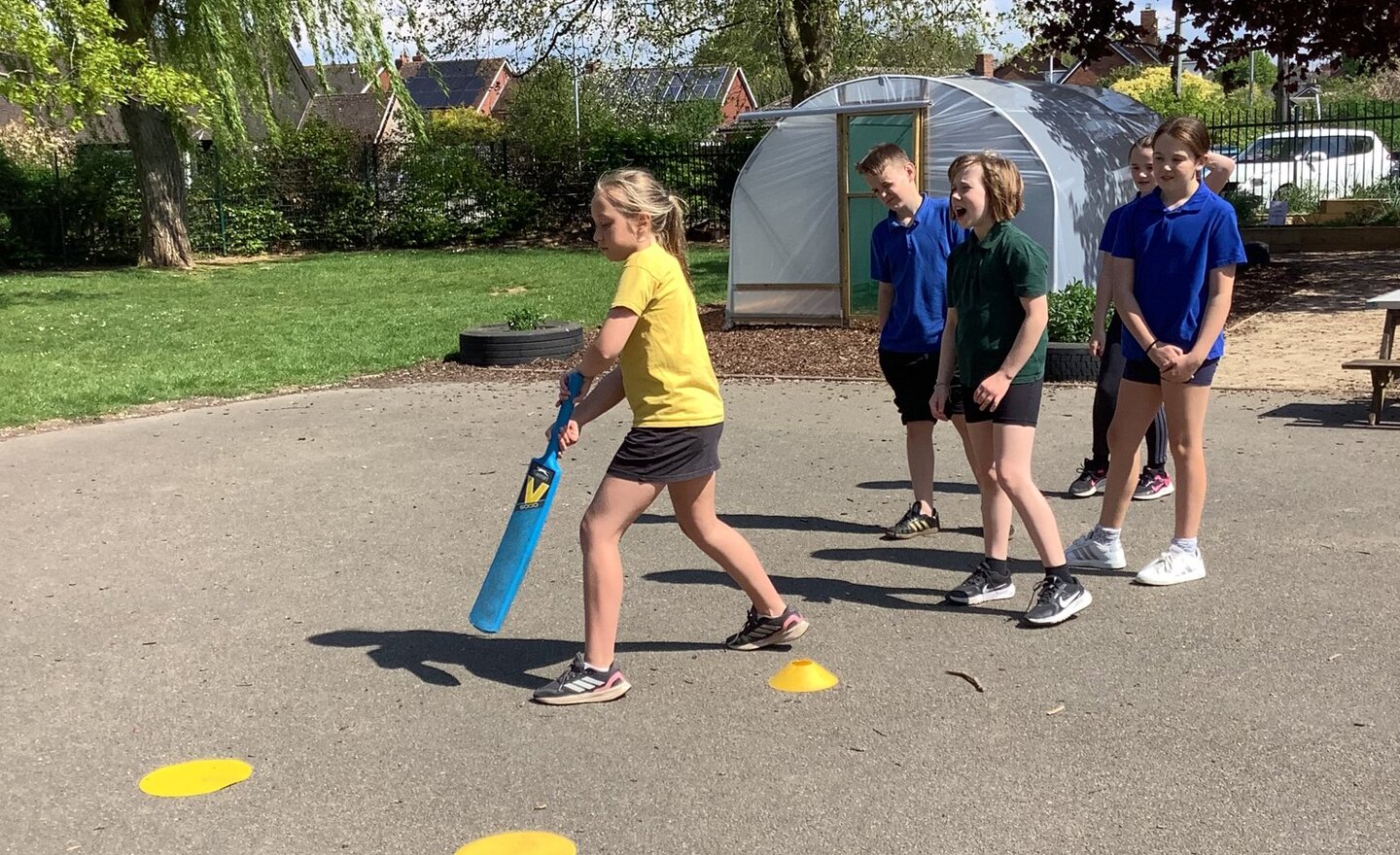 Image of Batting skills!