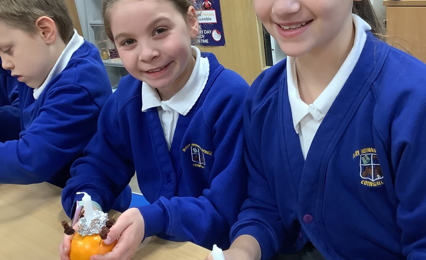 Image of Christingle Preparation!